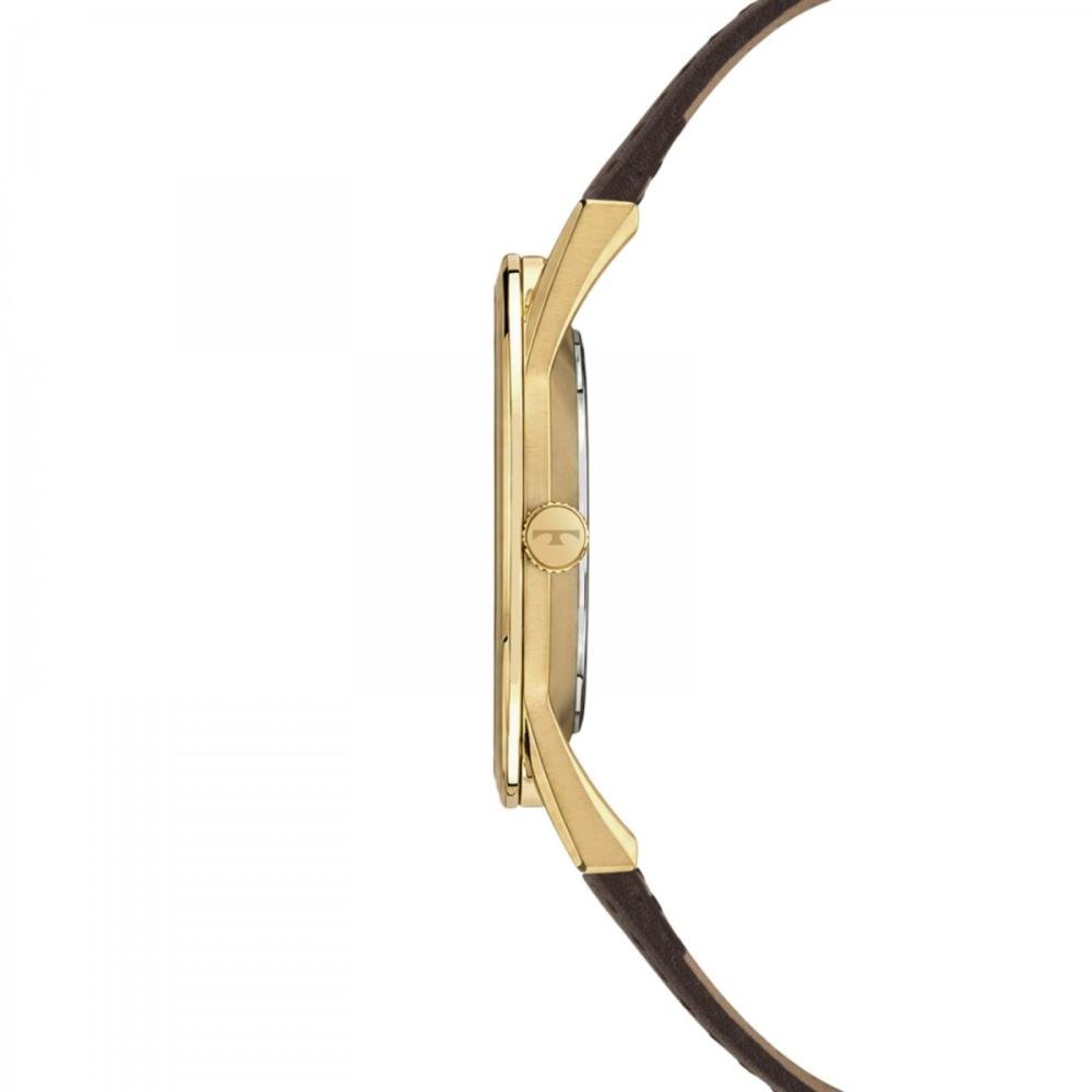 Relógio Masculino Technos Slim GL22BC/0X Dourado Marrom 3