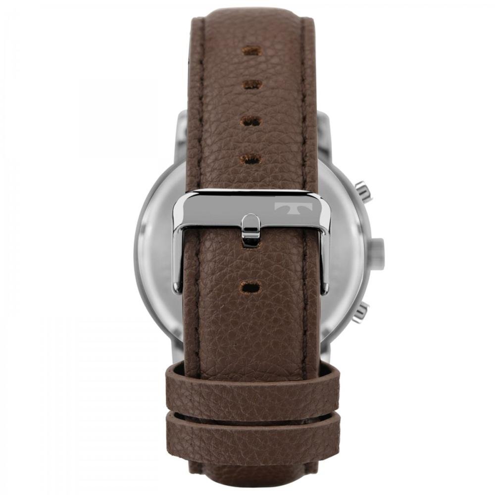 Relógio Masculino Technos Golf JS25BEE/0P Prata Marrom 2
