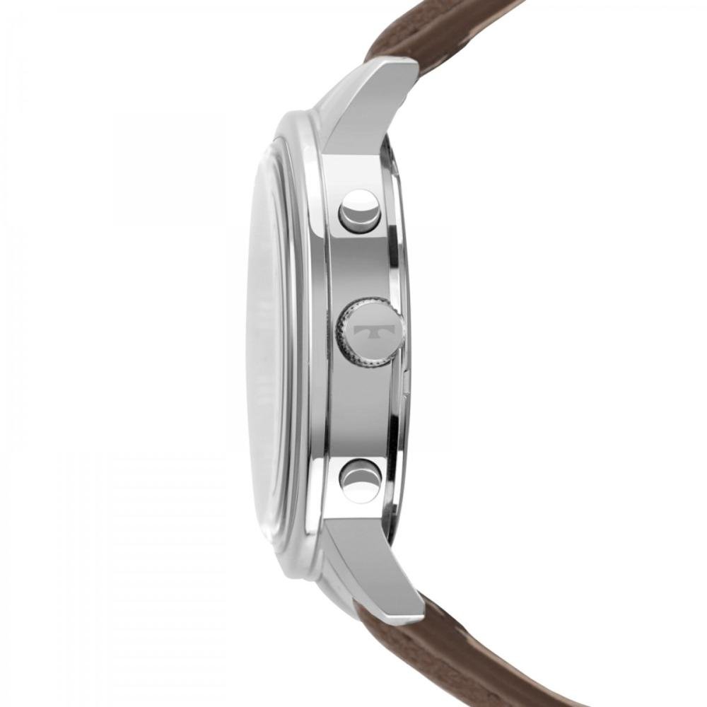 Relógio Masculino Technos Golf JS25BEE/0P Prata Marrom 4