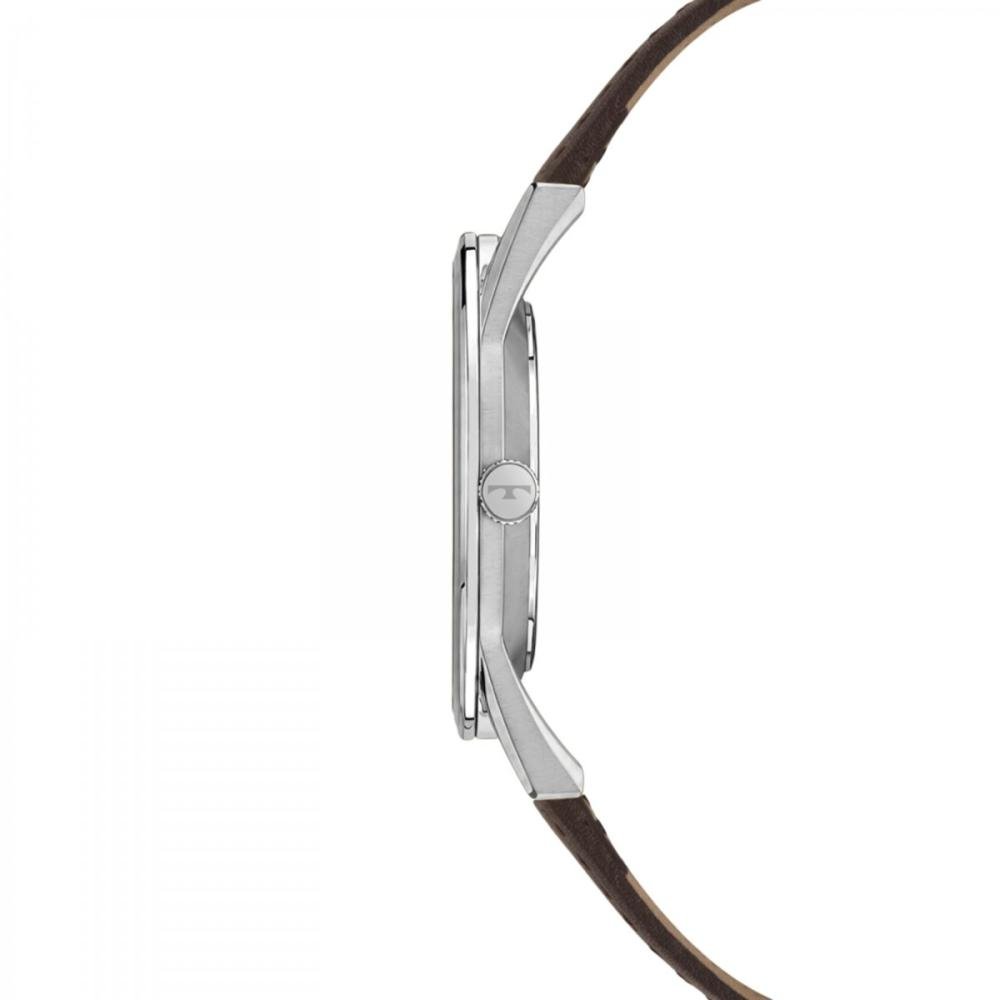 Relógio Masculino Technos Slim GL22BD/0K Prata Marrom 5