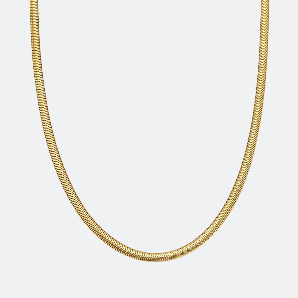 Choker Malha Fina Banhada a Ouro 18k Dourado 2