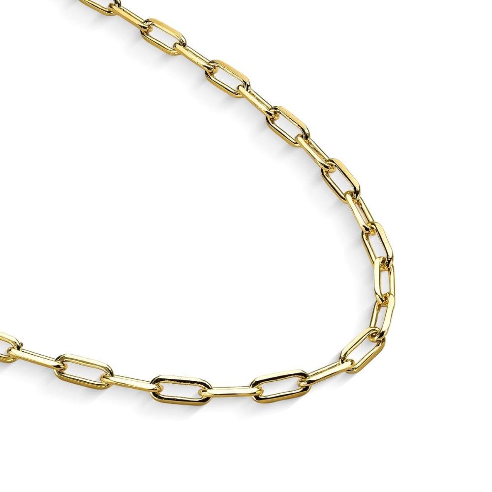 Choker Feminina Elos Estilo Cartier Banhado a Ouro 18k