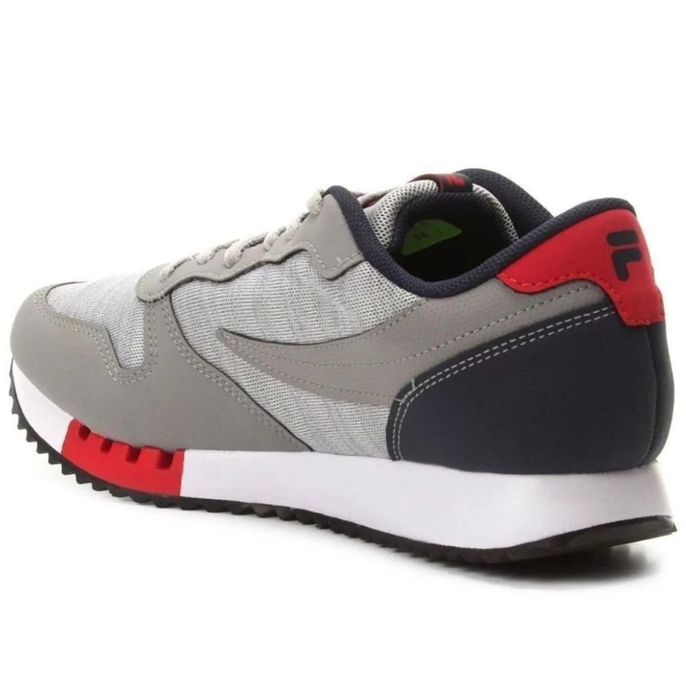 Tenis Fila Euro Jogger Sport Masculino Cinza 4