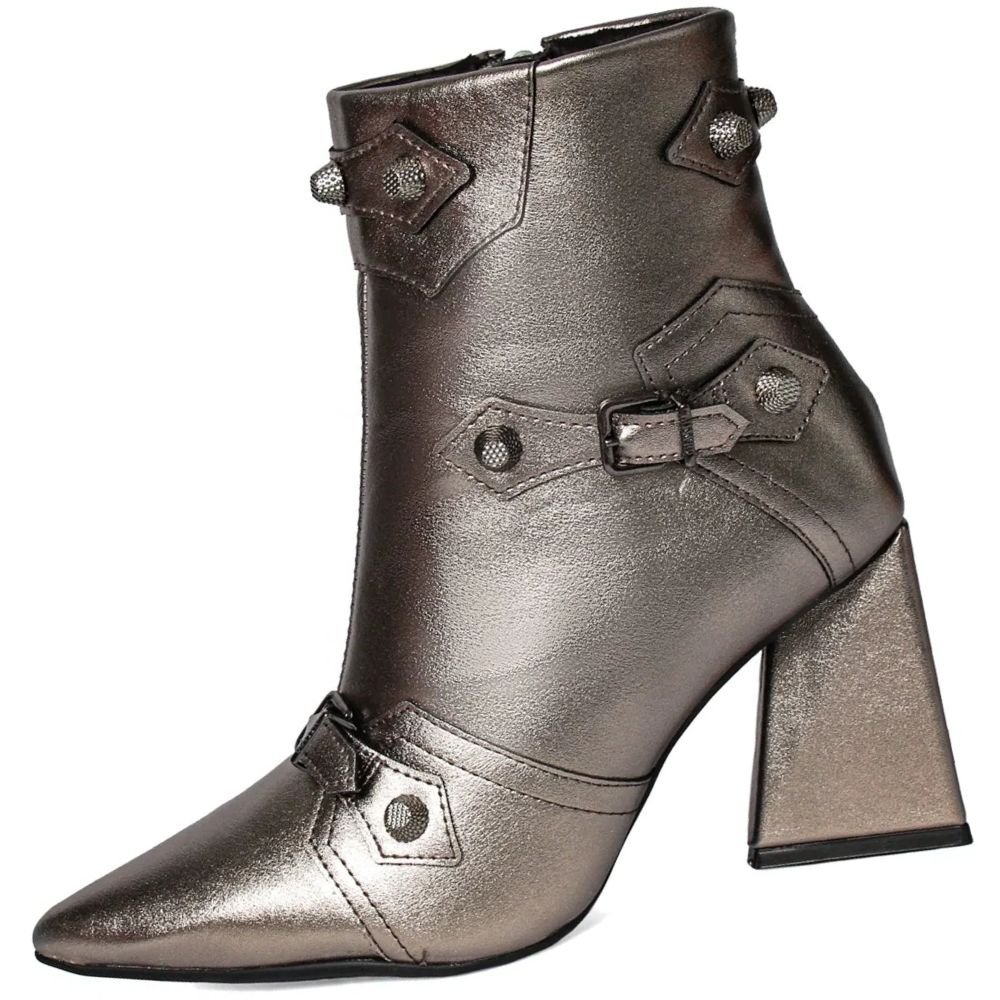 Bota Vizzano 3093.104 Feminina Cinza 2