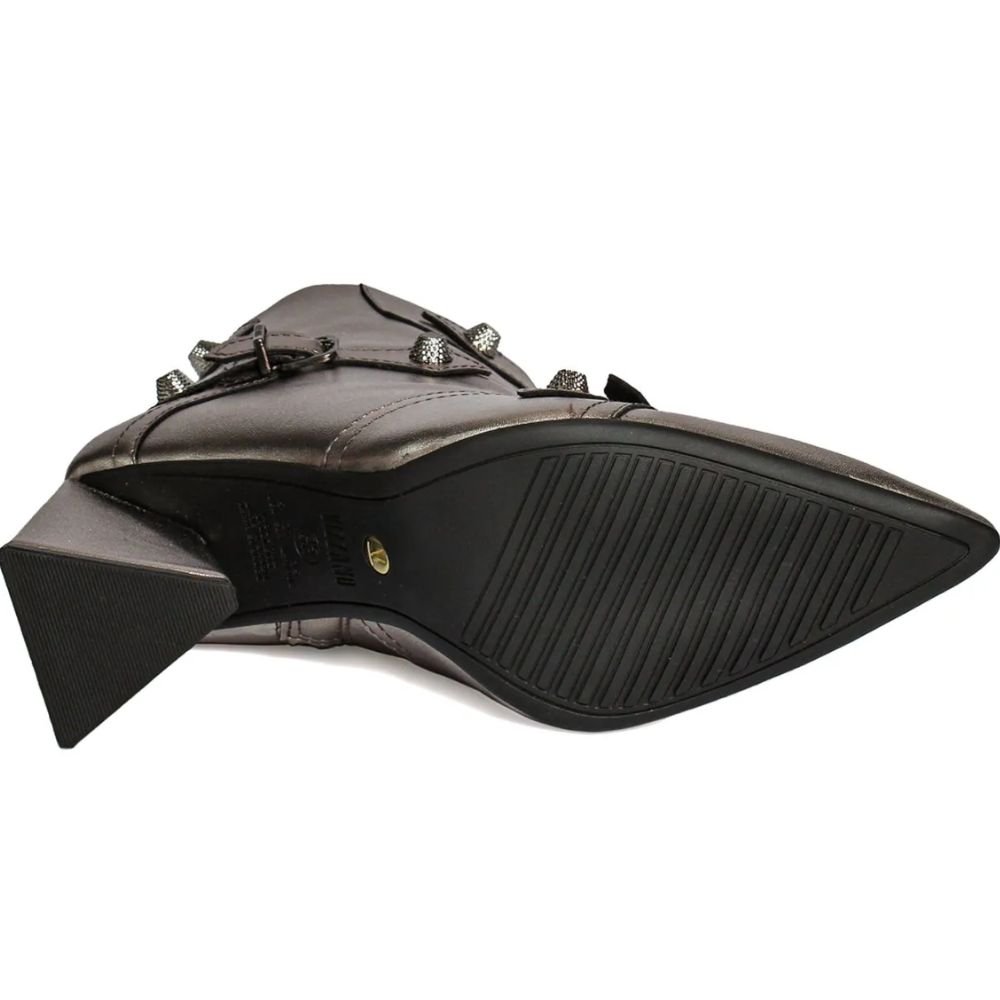 Bota Vizzano 3093.104 Feminina Cinza 5