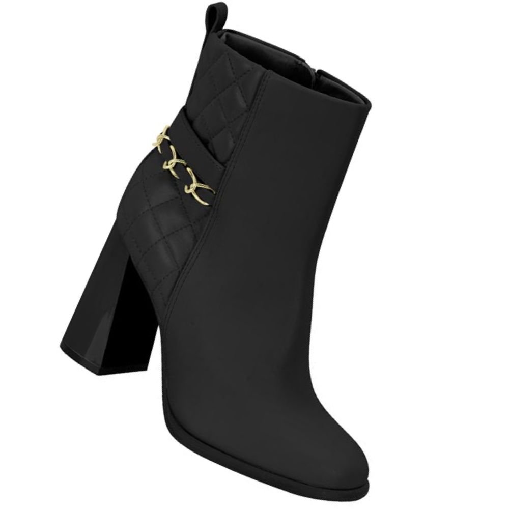 Bota Vizzano 3092.101 Feminina Preto 3