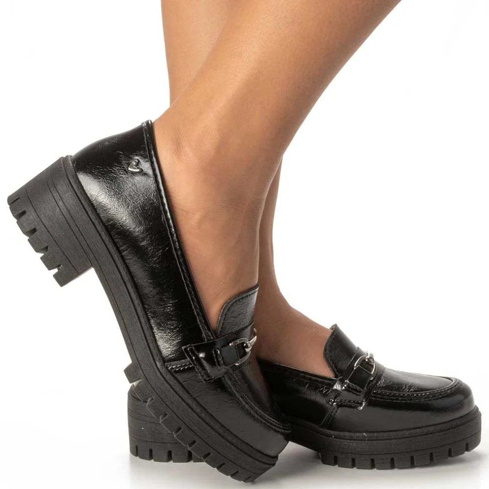 Sapato Mississipi Q8551 Feminino Preto