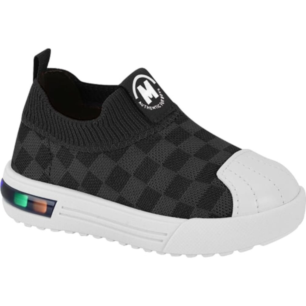 Tenis Infantil Molekinho 2627.202 Masculino Preto 3