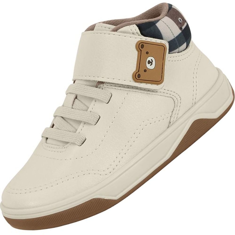 Tenis Infantil Molekinho 2623.107 Masculino Branco 2