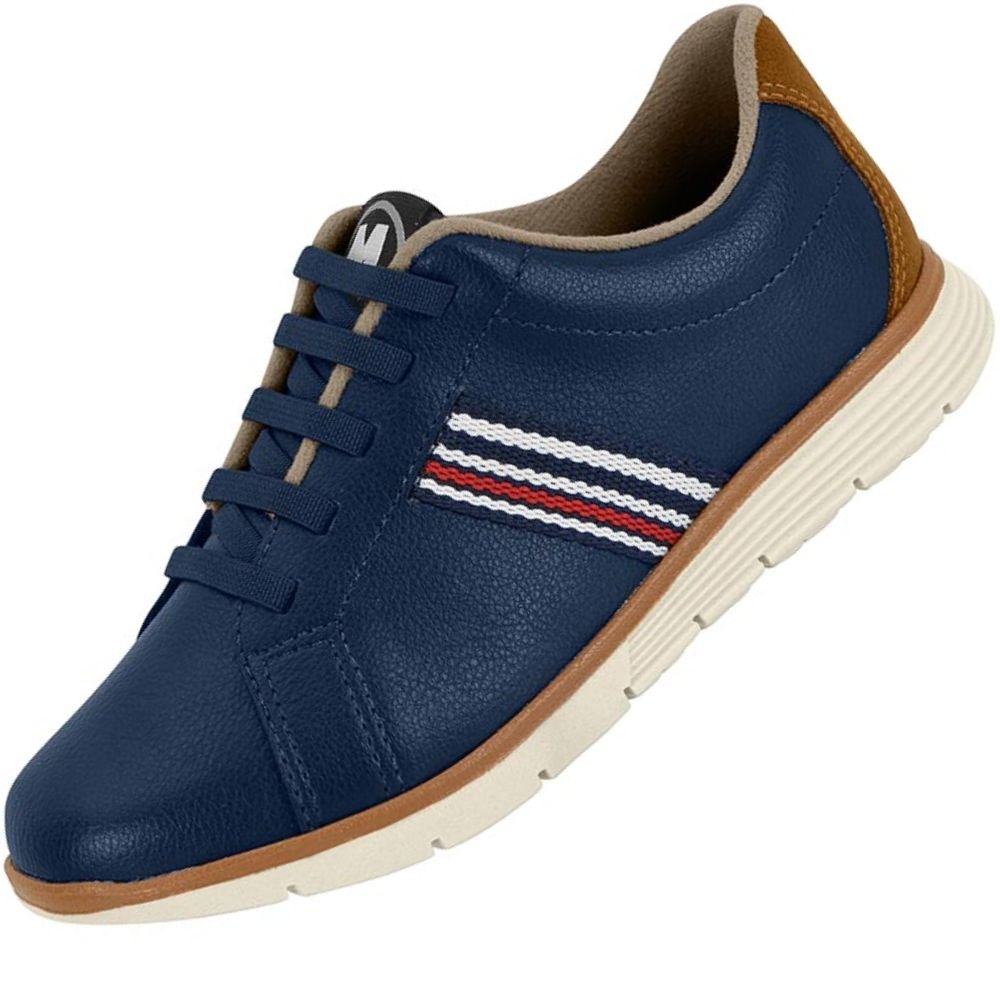 Tenis Infantil Molekinho 2820.136 Masculino Azul 2