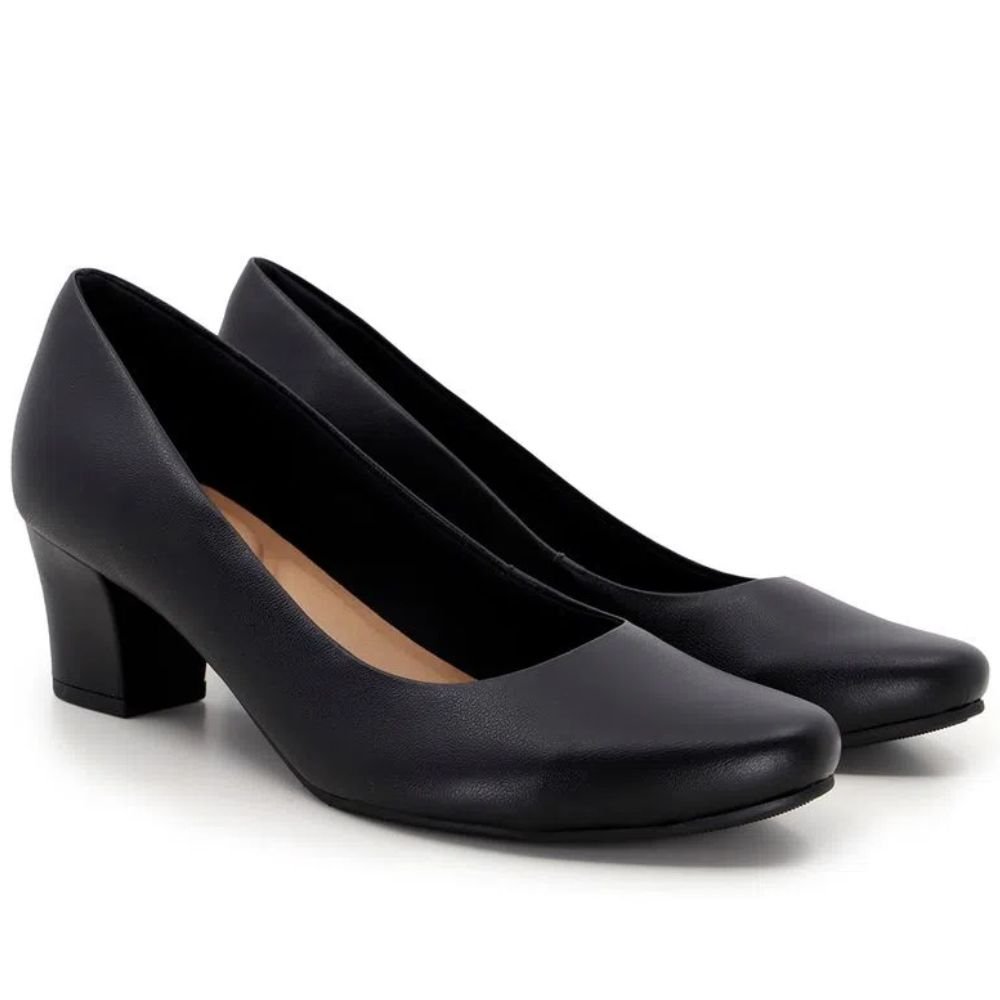 Sapato Usaflex Q6692001 Feminino Preto 3