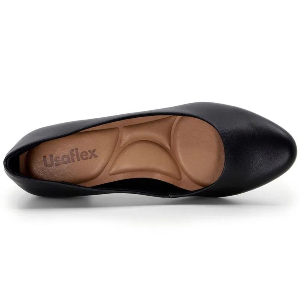 Sapato Usaflex Q6692001 Feminino Preto 5