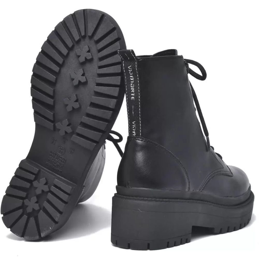 Coturno Via Marte 23-1001 Feminino Preto 3