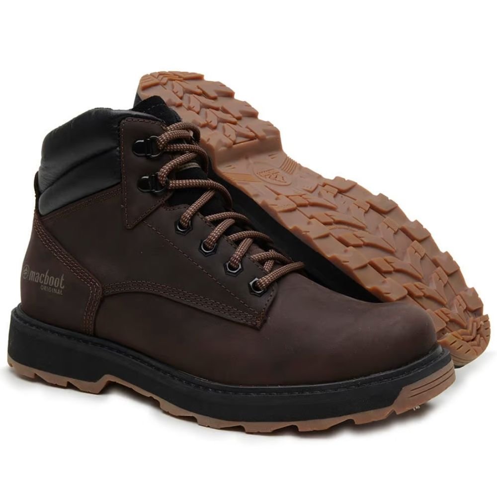 Coturno Macboot Aluminio 02 Masculino Marrom 2