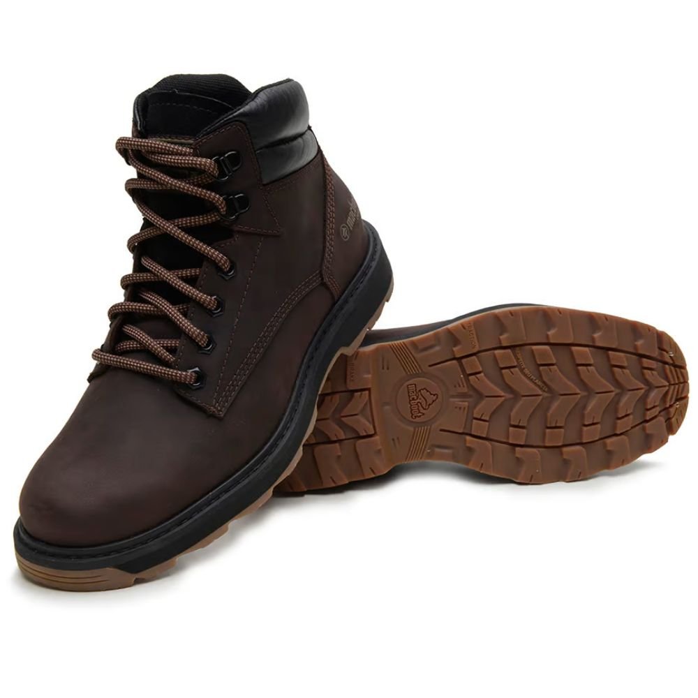 Coturno Macboot Aluminio 02 Masculino Marrom 5