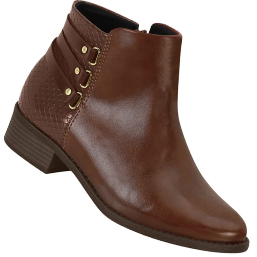 Bota Modare 7057.218 Feminina Marrom 1