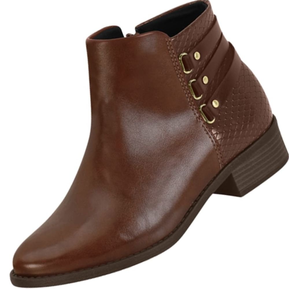 Bota Modare 7057.218 Feminina Marrom 2