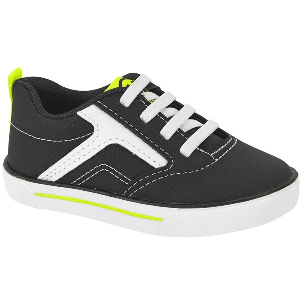 Tenis Infantil Molekinho 2133.670 Masculino Preto 3
