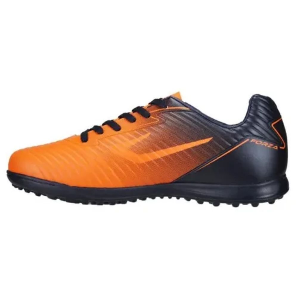 Chuteira Society Infantil Topper Forza Ii Masculina Laranja 2