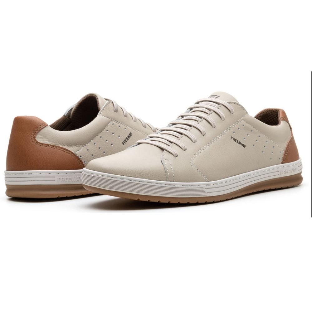 Sapatenis Freeway Track 02 Masculino Branco 2