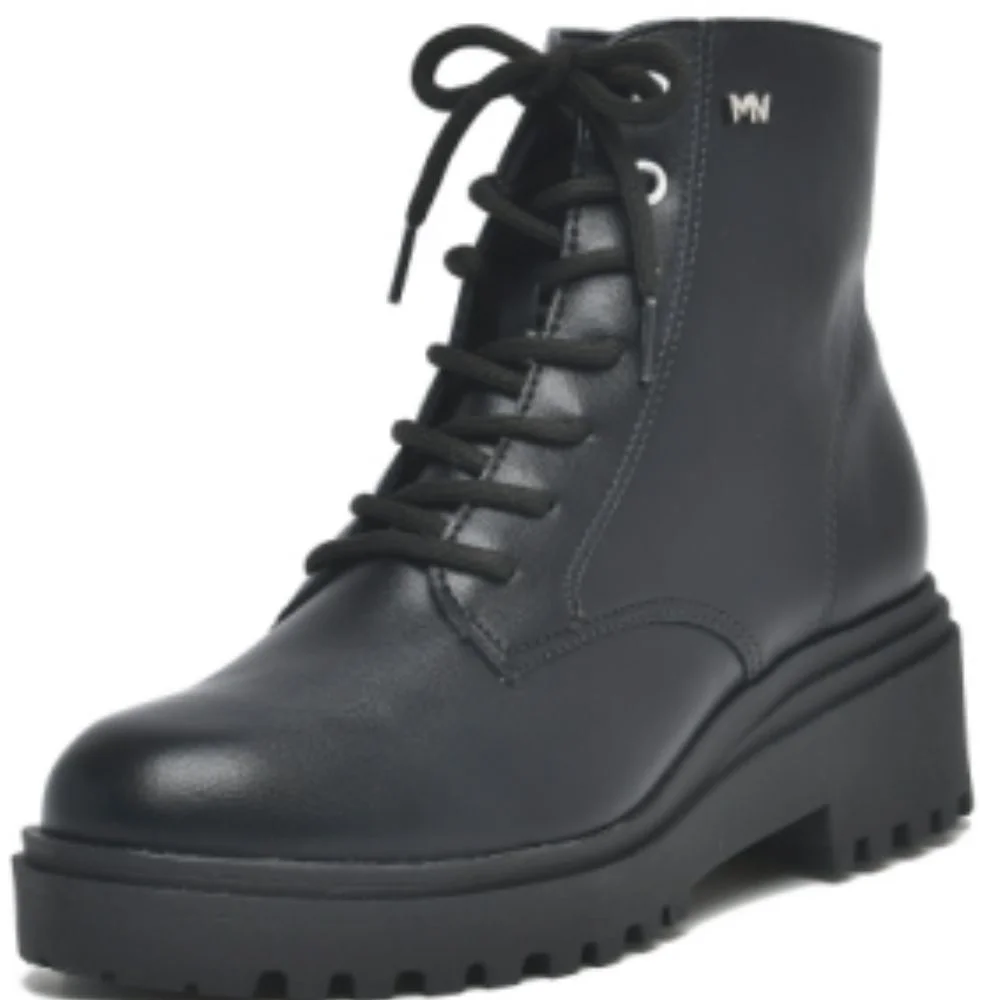 Bota Coturno Via Marte 23-206 Feminino Preto 2