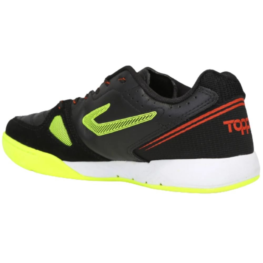Chuteira Futsal Topper Dominator Pro Iv Masculina Preto 3