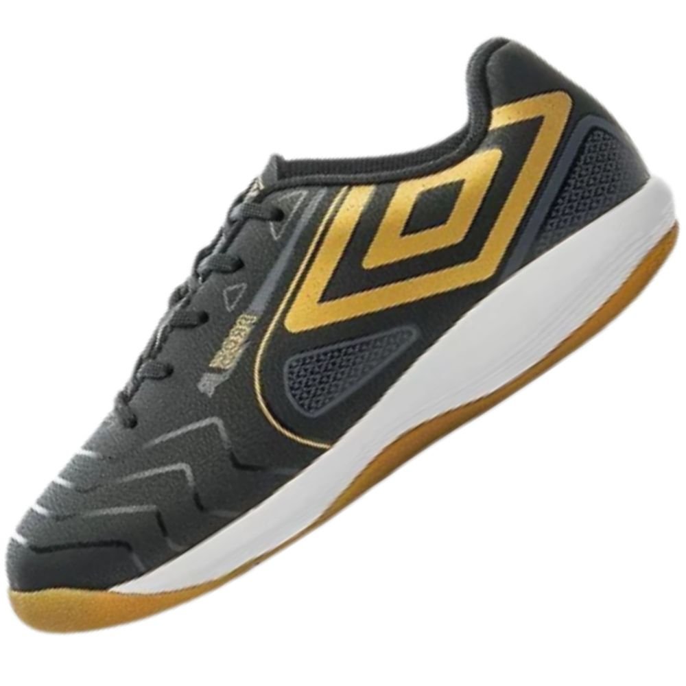 Chuteira Futsal Umbro Pro 5 Jr Infantil Preto 2