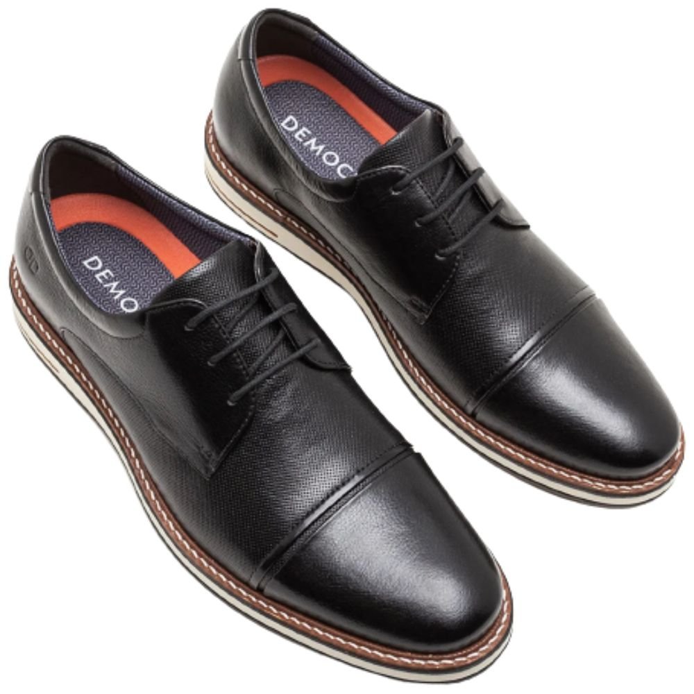 Sapato Democrata 273202 Metropolitan Oliver Masculino Preto 3