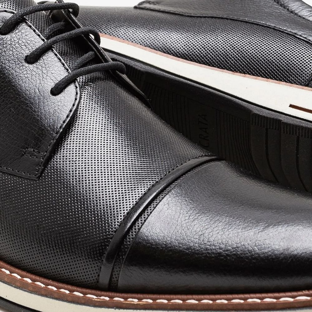 Sapato Democrata 273202 Metropolitan Oliver Masculino Preto 4