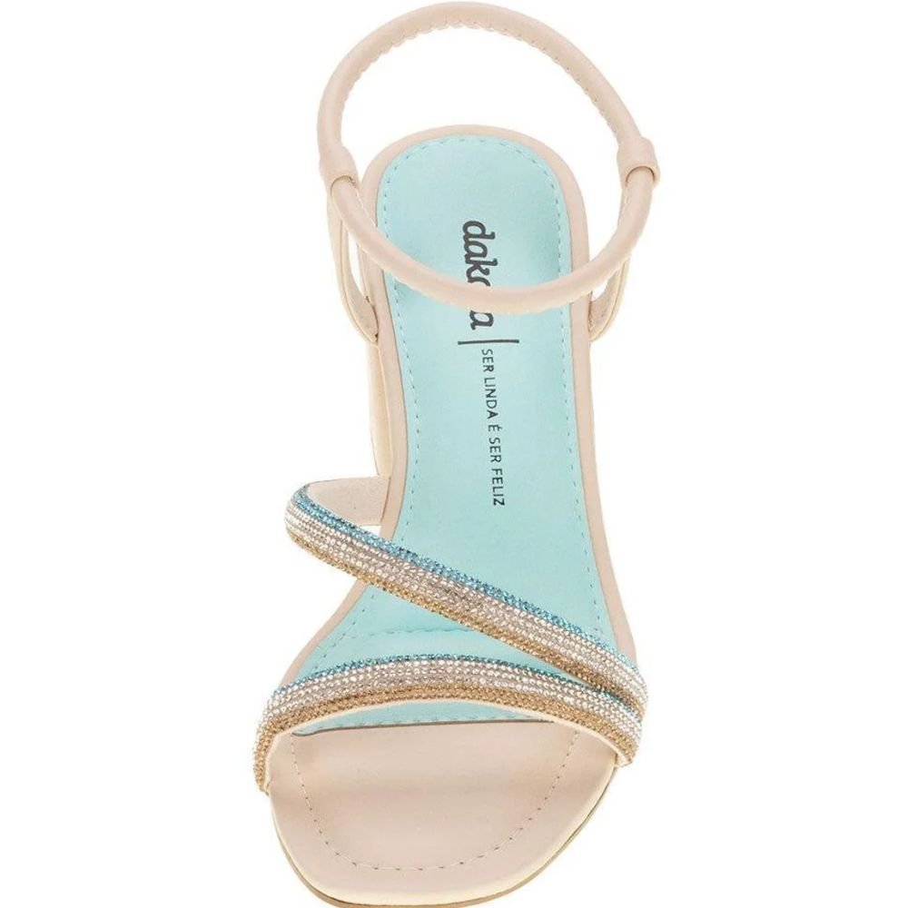 Sandalia Dakota Y1061 Feminina Bege 4