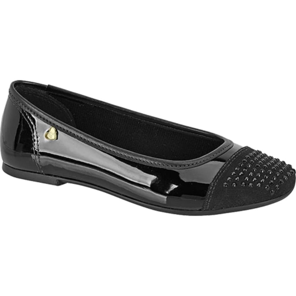 Sapatilha Infantil Molekinha 2555.106 Feminina Preto 3