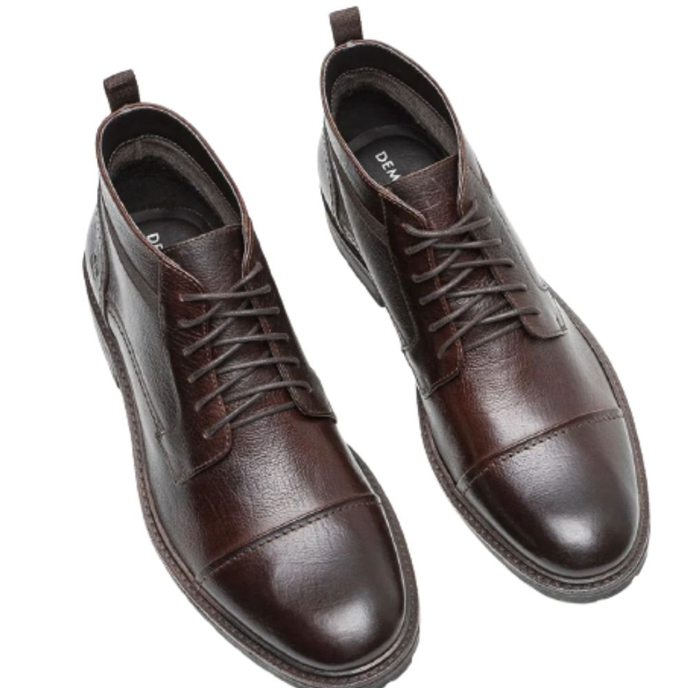 Bota Coturno Democrata 301102 Masculino Marrom 2