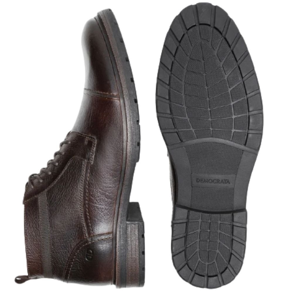 Bota Coturno Democrata 301102 Masculino Marrom 4