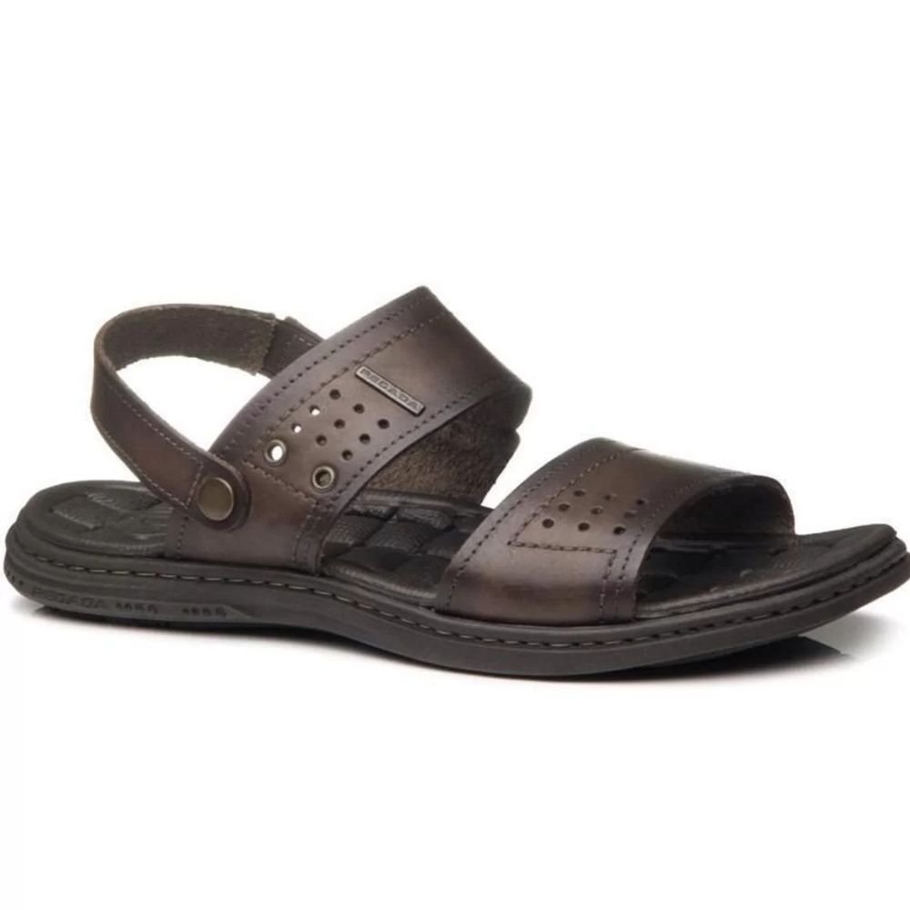 Sandalia Pegada 131225 Masculina Marrom 1