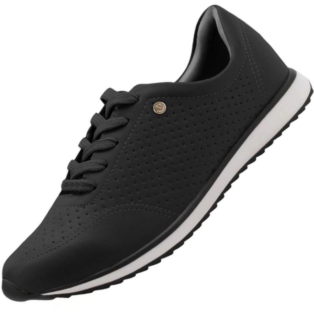 Tênis VIA UNO 166020 Feminino Preto 2