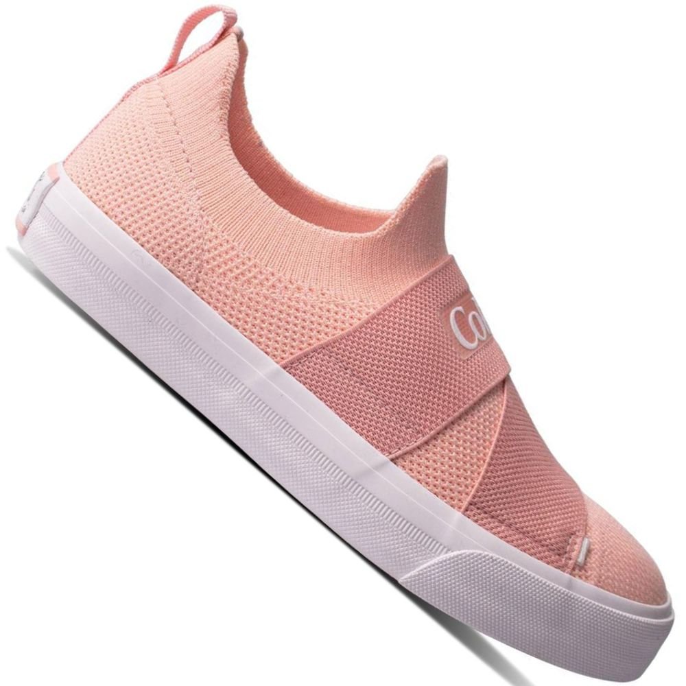 Tenis Coca Cola Meet Knit Cc2098 Feminino Rosa 1