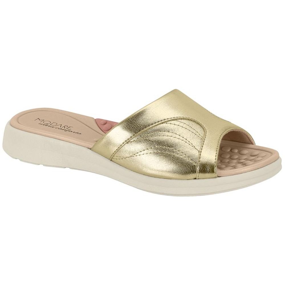 Chinelo Modare 7174.101 Feminino Dourado 3