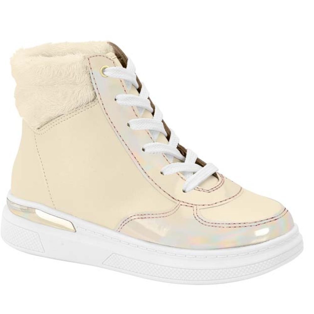 Tenis Infantil Molekinha 2553.103 Feminino Bege 3