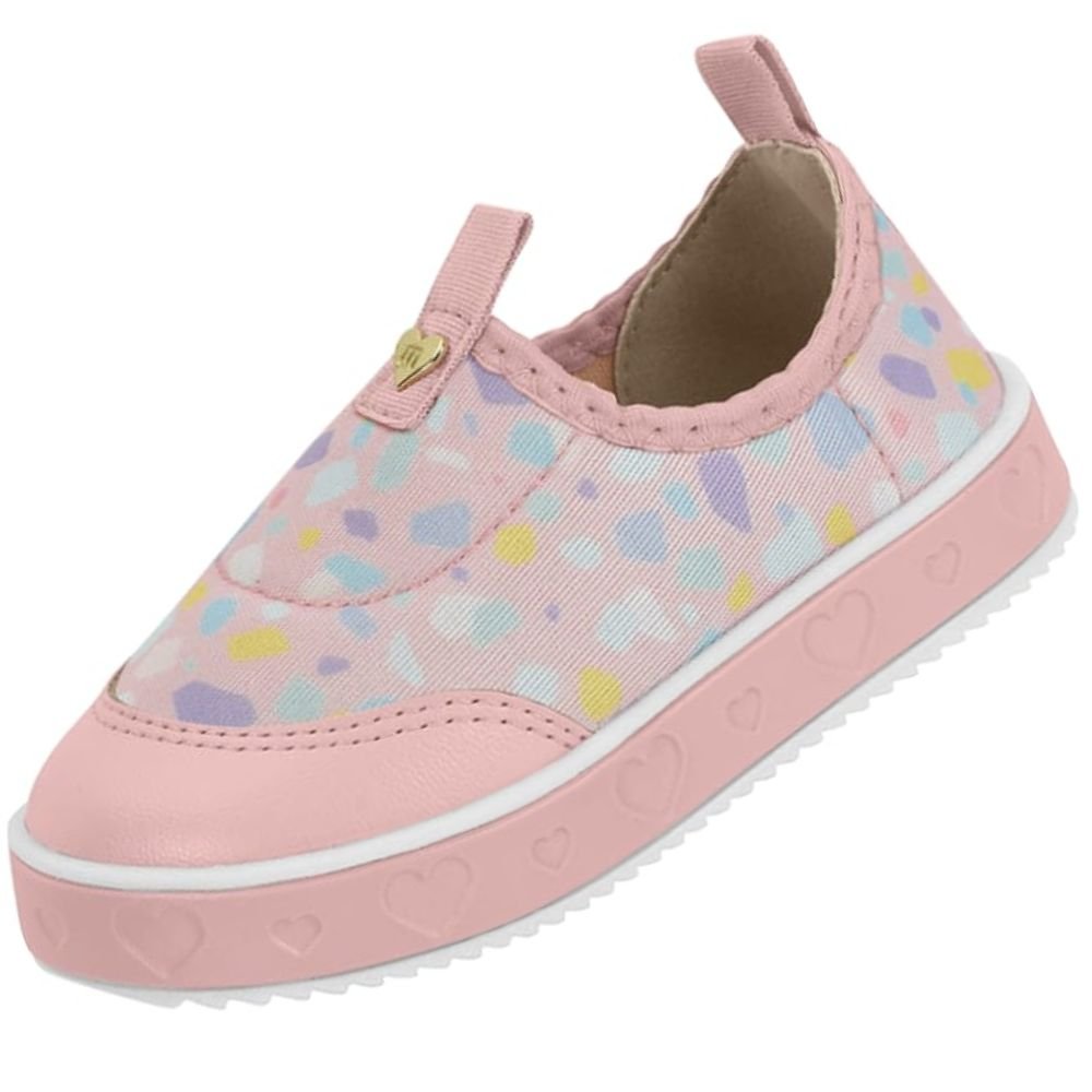 Tenis Infantil Molekinha 2131.919 Feminino Rosa 2