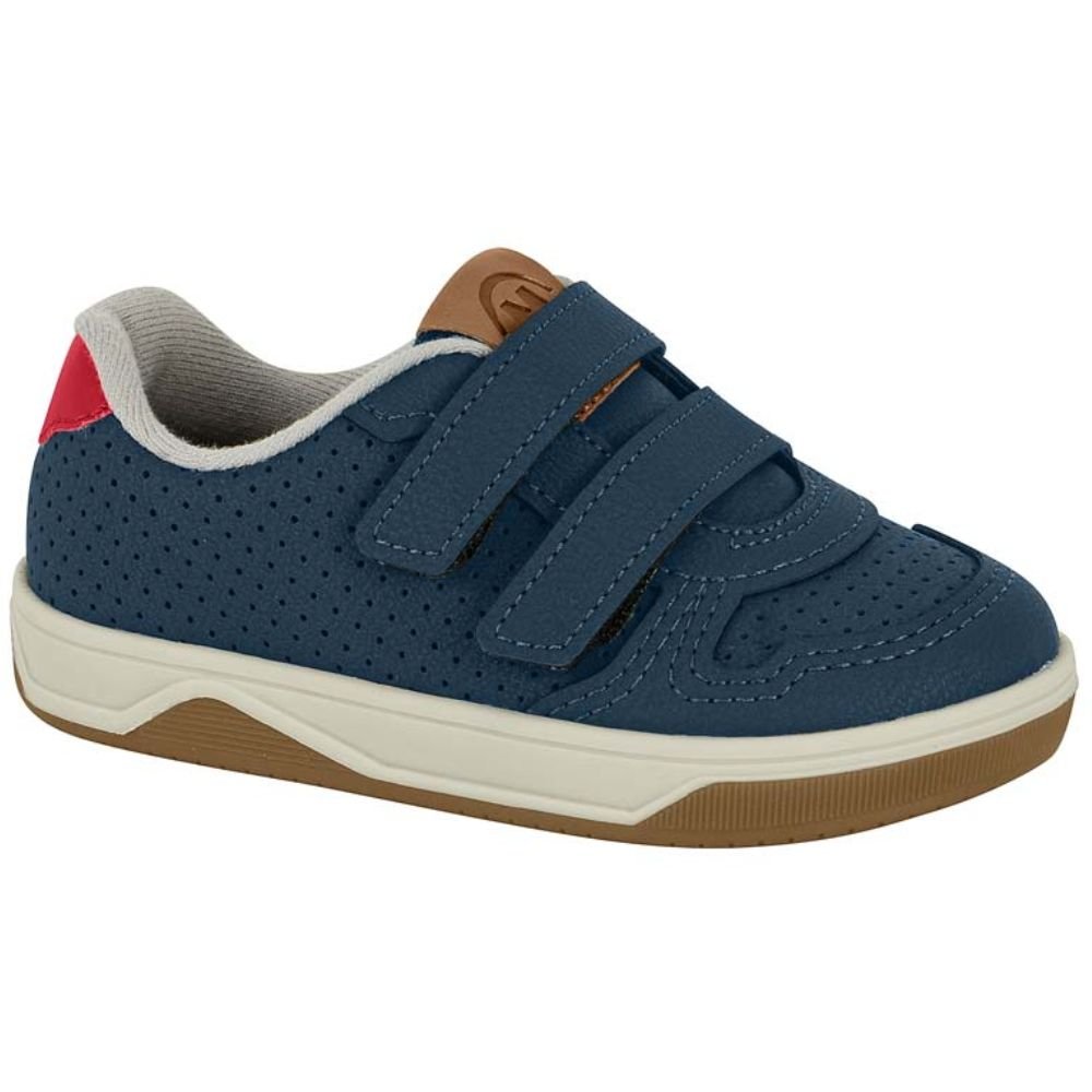 Tenis Infantil Molekinho 2623.102 Masculino Azul 3
