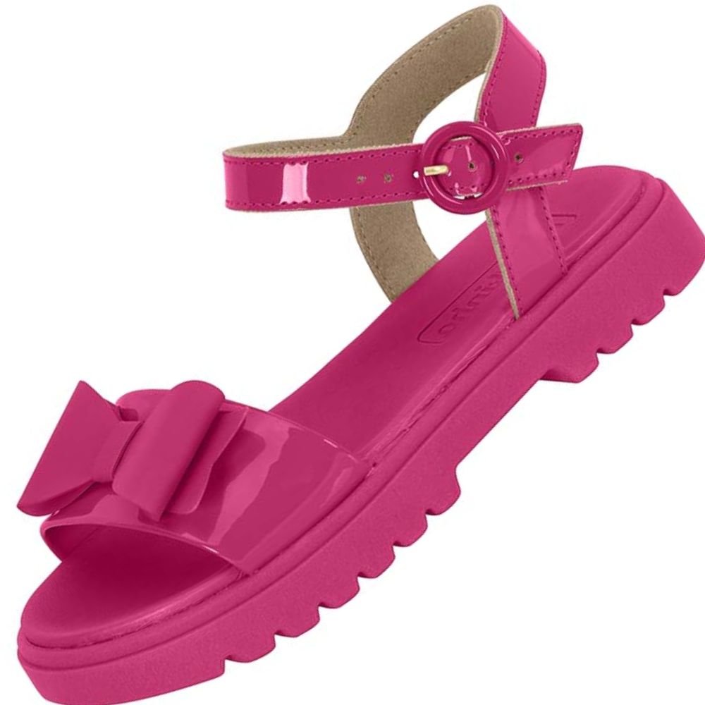 Sandalia Infantil Molekinha 2344.102 Feminina Rosa 2