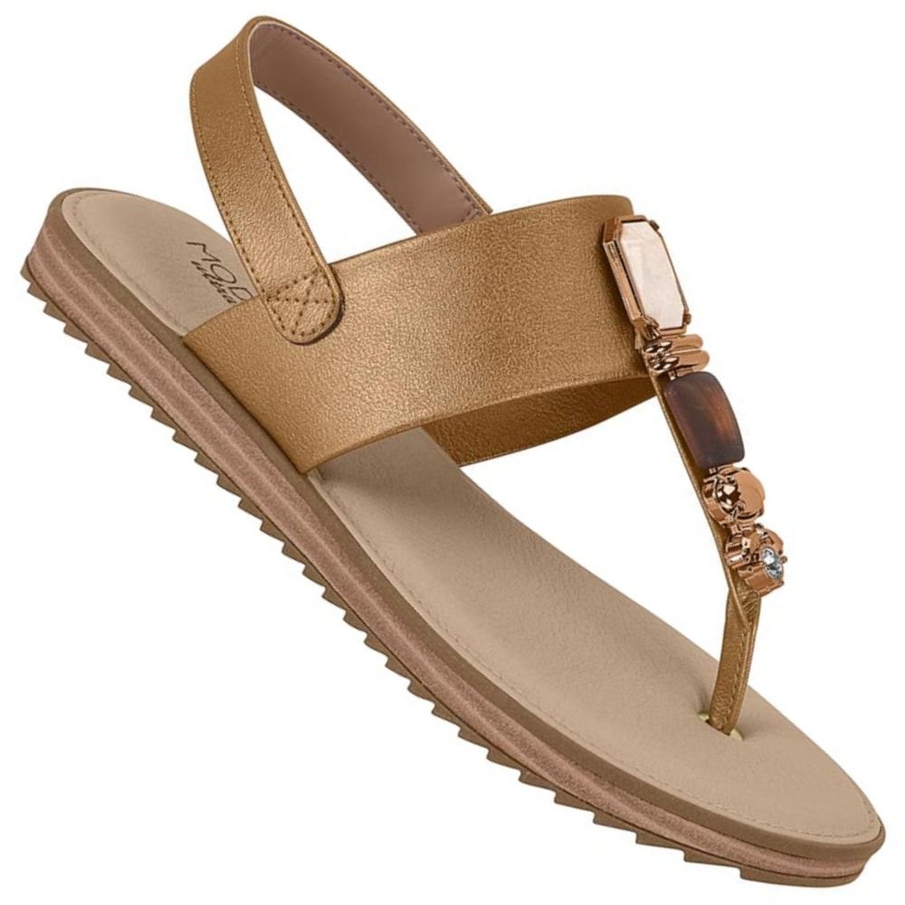 Sandalia Modare 7141.120 Feminina Bege 1