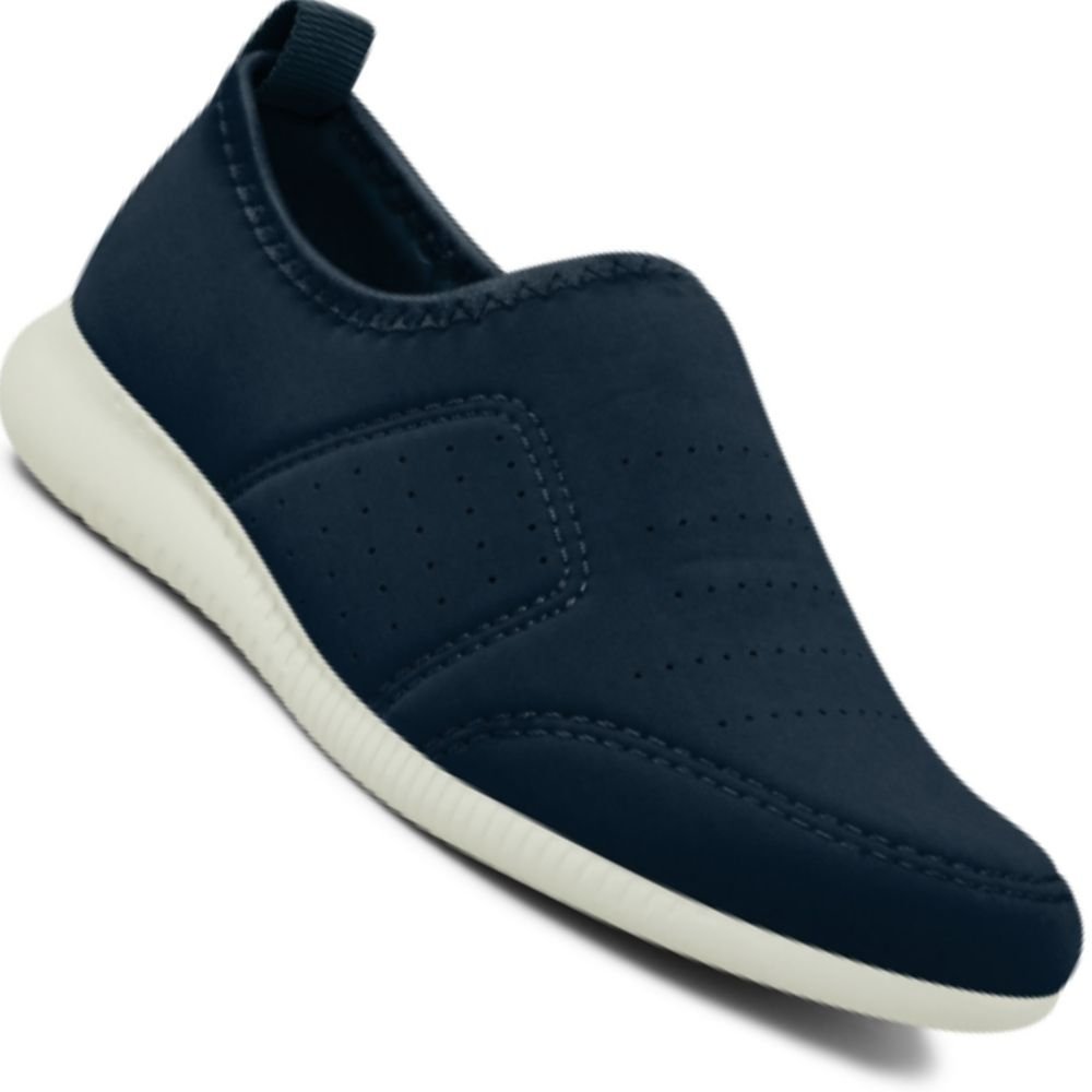 Tenis Usaflex Slip On Af0613 Feminino Azul 1