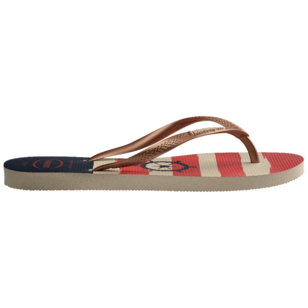 Chinelo Havaianas Slim Nautical Feminino Rosa 3