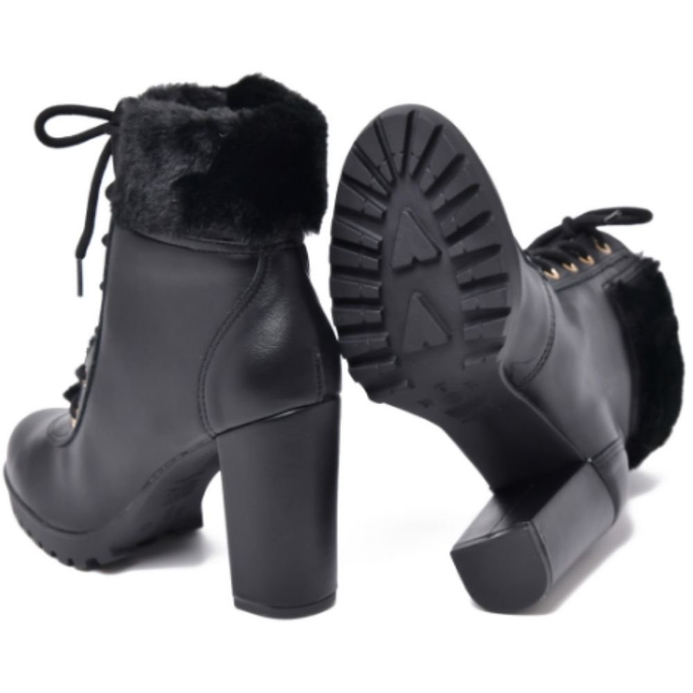 Coturno Via Marte 22-6001 Feminino Preto 3