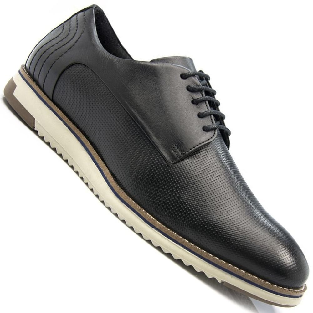 Sapato Ferricelli Stinger Casual Stg54625 Masculino Preto