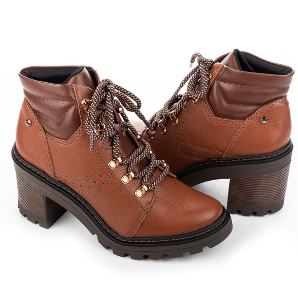 Coturno Tanara T6242 Feminino Marrom 5