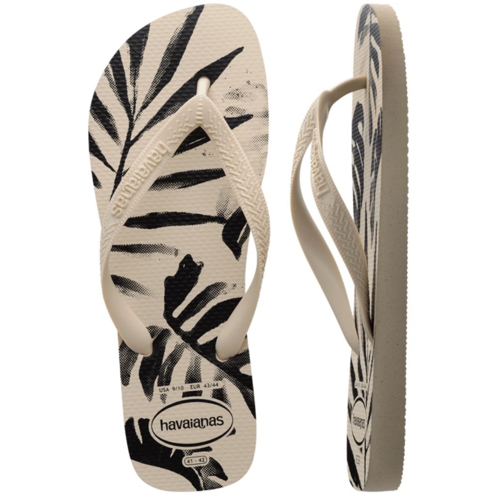 Chinelo Havaianas Aloha Fc Masculino Bege 5