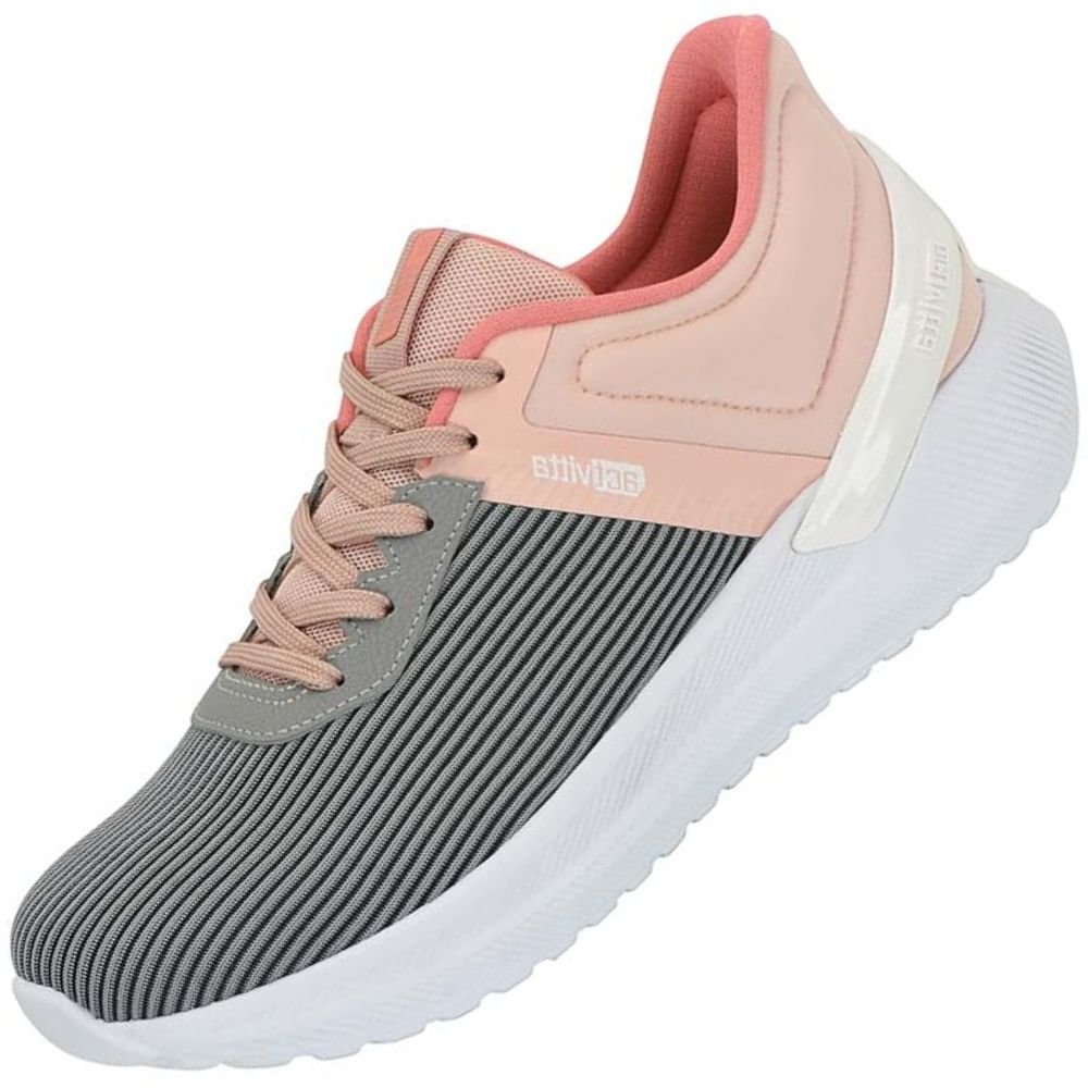 Tênis Actvitta 4812.102 Feminino Cinza 2