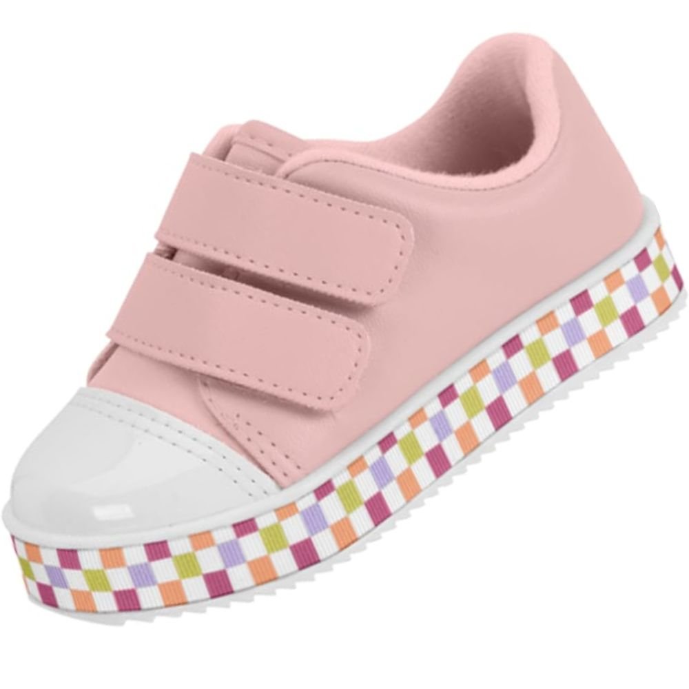Tenis Infantil Molekinha 2131.1023 Feminino Rosa 2